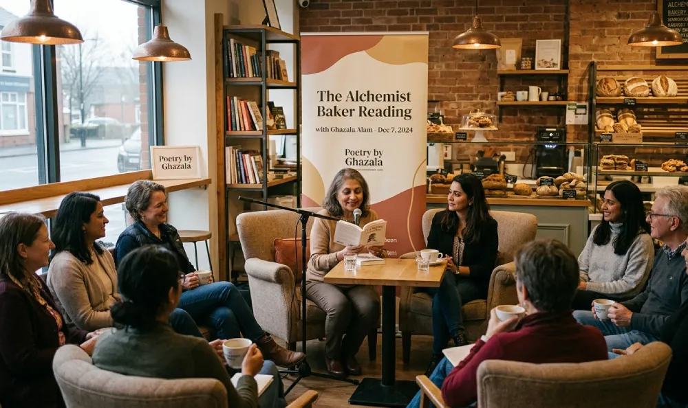 The Alchemist Baker poetry reading